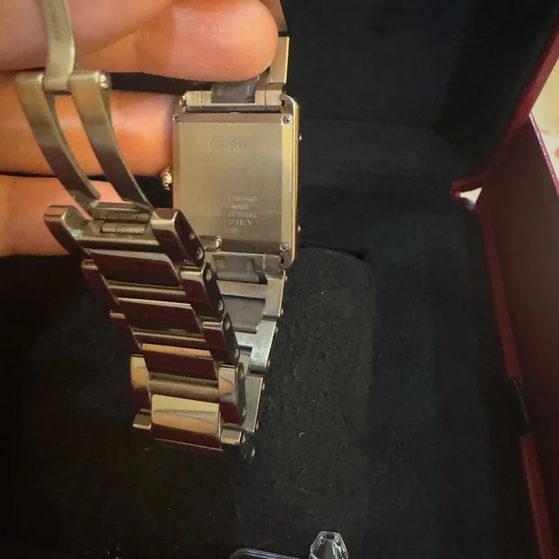 Thumb Tank Must Large Quartz Stainless Steel / Silver / Bracelet