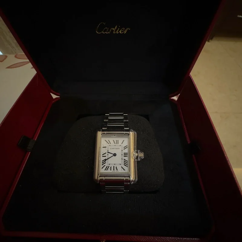 Thumb Tank Must Large Quartz Stainless Steel / Silver / Bracelet