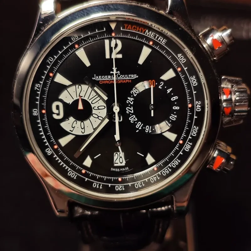 Master Compressor Chronograph / Stainless Steel / Black