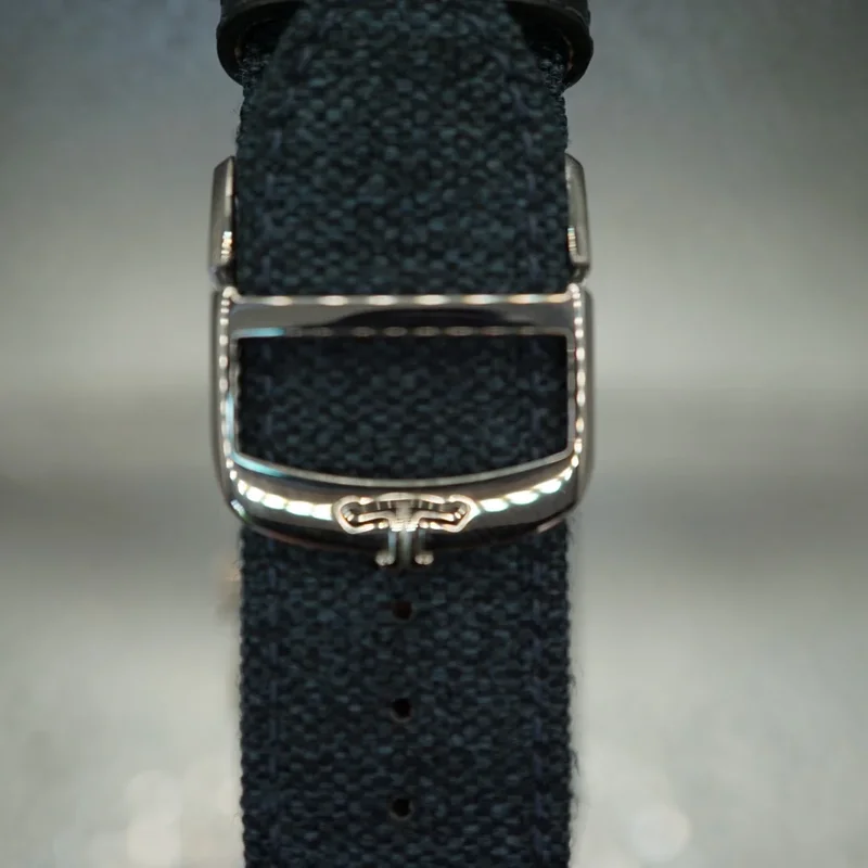 Thumb Reverso Tribute Chronograph Stainless Steel / Blue