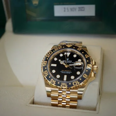 GMT-Master II Yellow Gold / GRNR / Jubilee