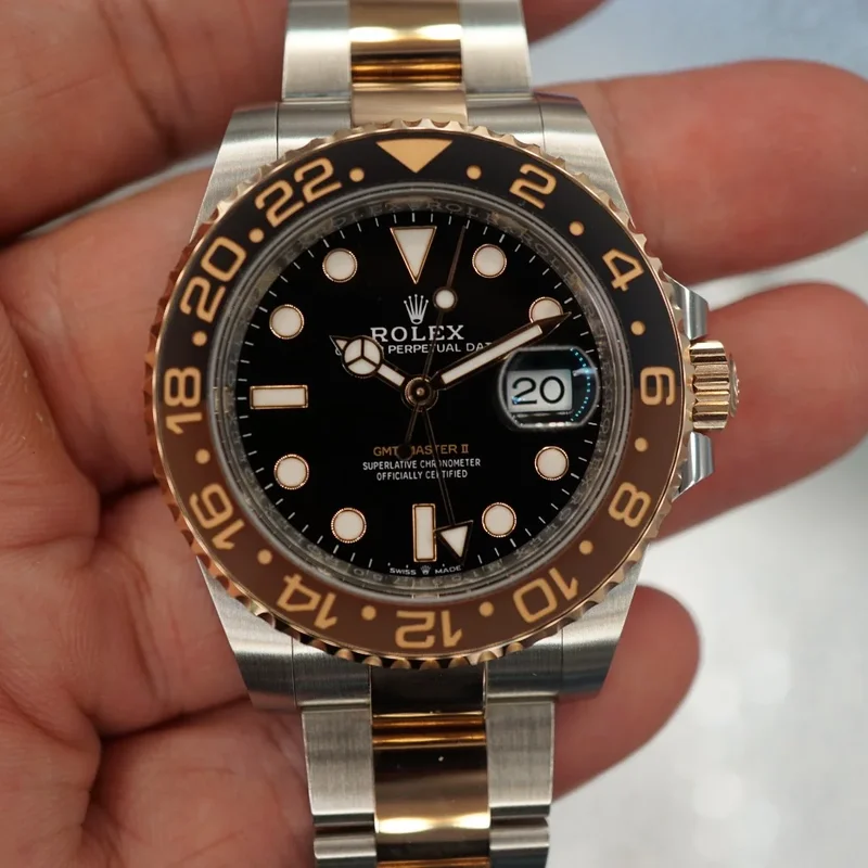 GMT-Master II Stainless Steel / Everose / CHNR / Oyster