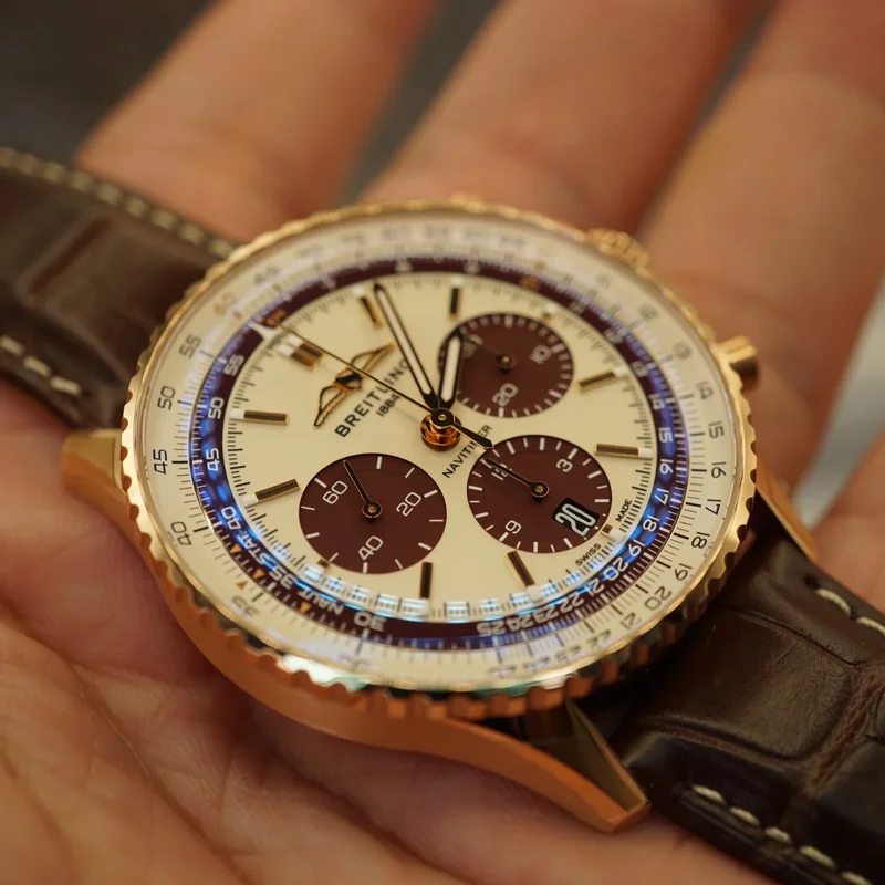 Navitimer B01 Chronograph 43 The Time Place 25th Anniversary