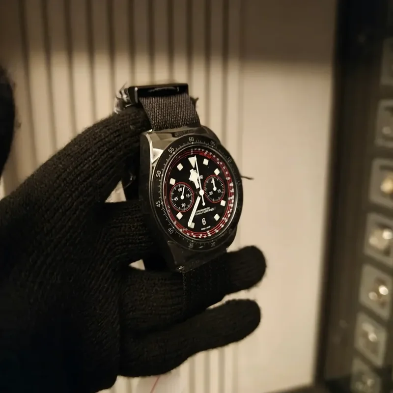 Thumb Pelagos FXD Chronograph / Matte-Black / Fabric
