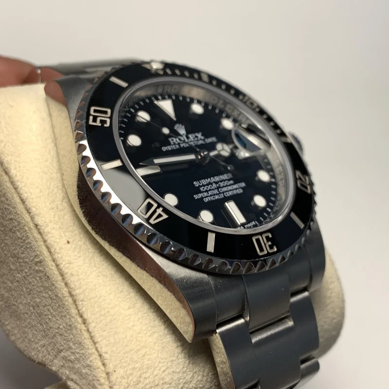 Thumb Submariner Date Stainless Steel / Black / Cerachom