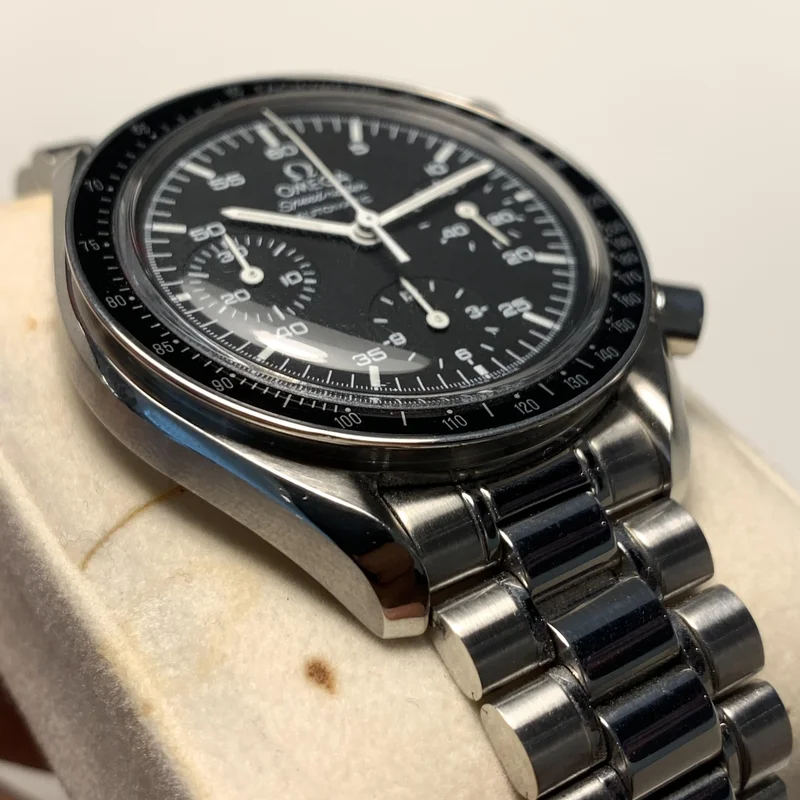 Thumb Speedmaster Reduced Stainless Steel / Black / Bracelet