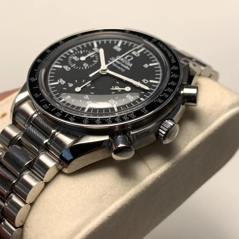Thumb Speedmaster Reduced Stainless Steel / Black / Bracelet