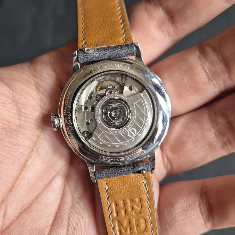 Thumb Classima 36.5 Automatic Stainless Steel / Diamond / MOP / Alligator