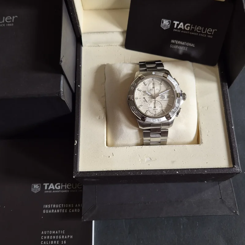 Thumb Aquaracer 300M Calibre 16 42 Stainless Steel / Silver / Bracelet