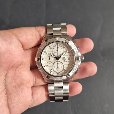 Aquaracer 300M Calibre 16 42 Stainless Steel / Silver / Bracelet