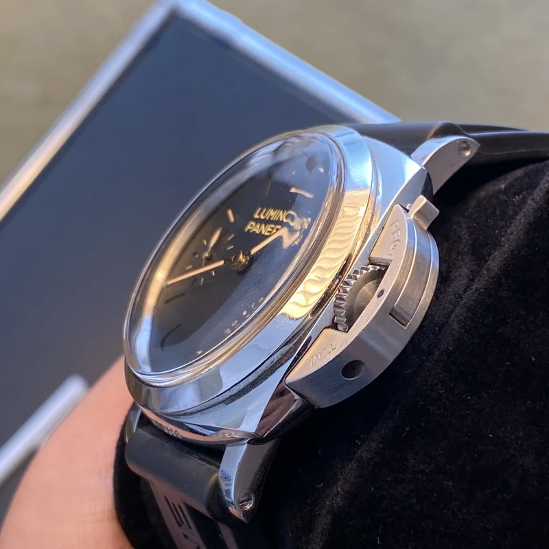 Thumb Luminor 1950 47 3 Days Power Reserve Stainless Steel / Black