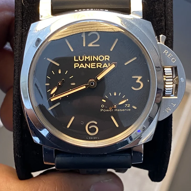Luminor 1950 47 3 Days Power Reserve Stainless Steel / Black