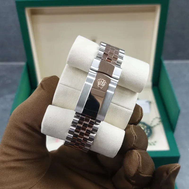 Thumb Datejust 41 Rolesor Everose Fluted / Jubilee / Slate - Roman
