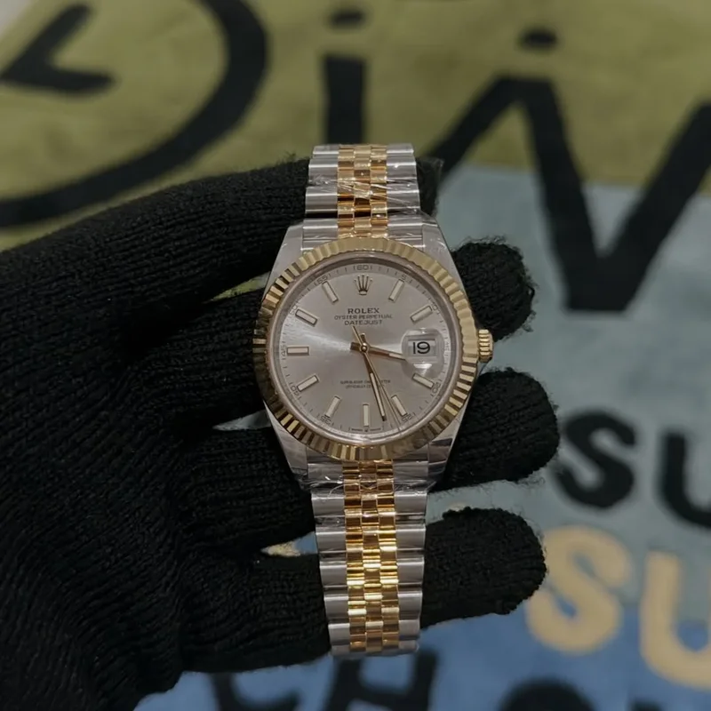 Datejust 41 Rolesor Yellow Fluted / Jubilee / Silver