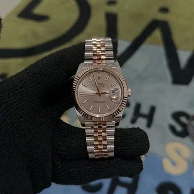 Datejust 41 Rolesor Everose Fluted / Jubilee / Sundust