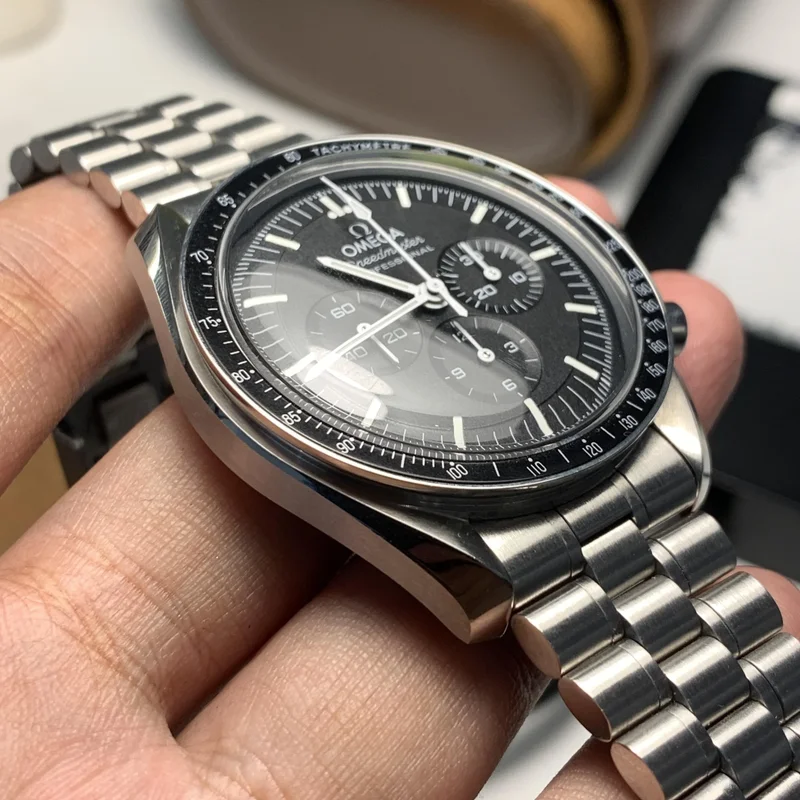 Thumb Speedmaster Professional Moonwatch 3861 Stainless Steel / Black / Plexi / Bracelet
