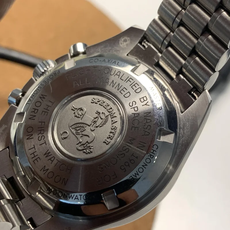 Thumb Speedmaster Professional Moonwatch 3861 Stainless Steel / Black / Plexi / Bracelet