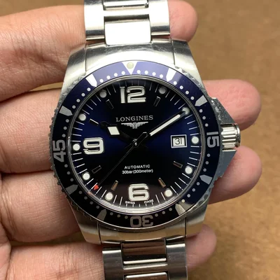 Hydroconquest Automatic 41 Blue