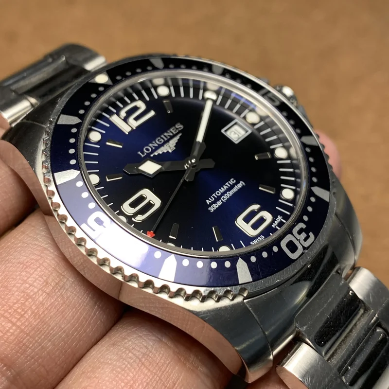 Thumb Hydroconquest Automatic 41 Blue