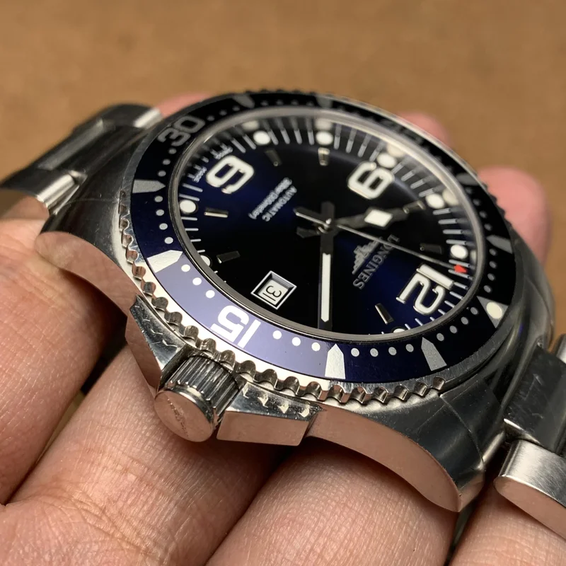 Thumb Hydroconquest Automatic 41 Blue