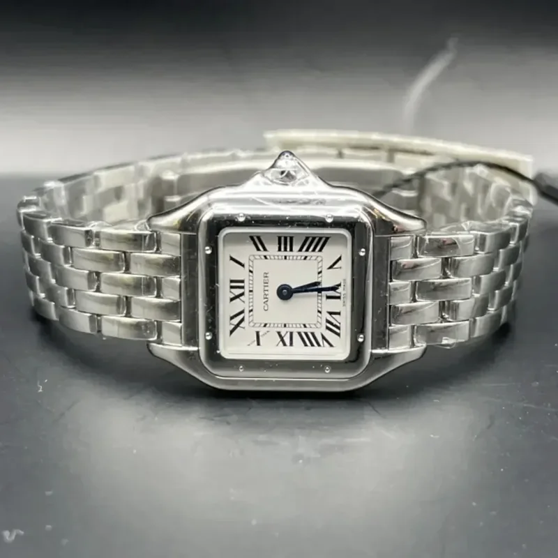 Panthere Small Stainless Steel White