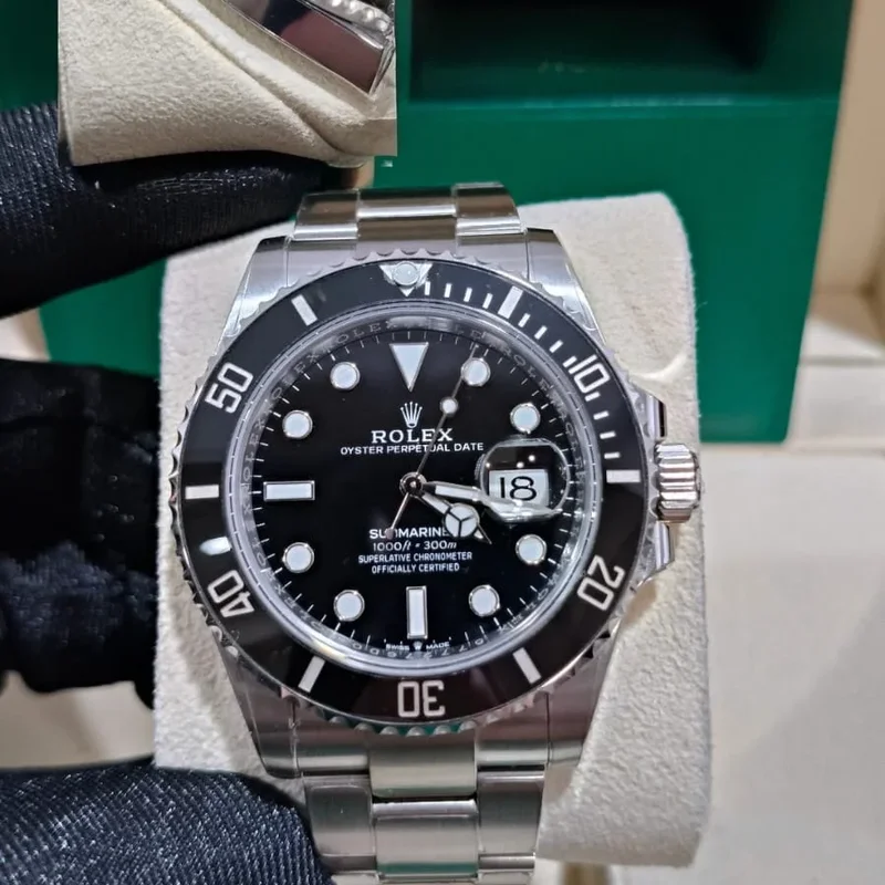Submariner Date 41 Stainless Steel / Black / Cerachrom
