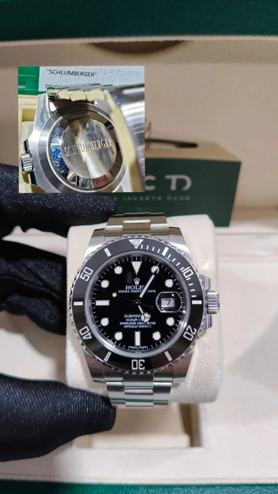Submariner Date Stainless Steel / Black / Cerachom