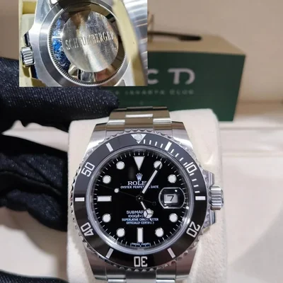 Submariner Date Stainless Steel / Black / Cerachom