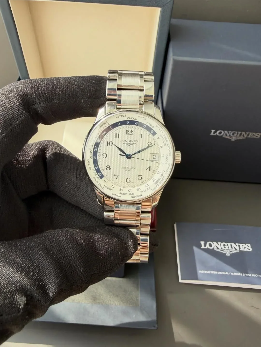 Master Collection Worldtime Silver Bracelet