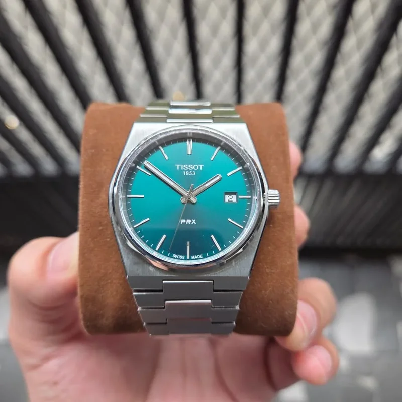 PRX Quartz Stainless Steel / Green