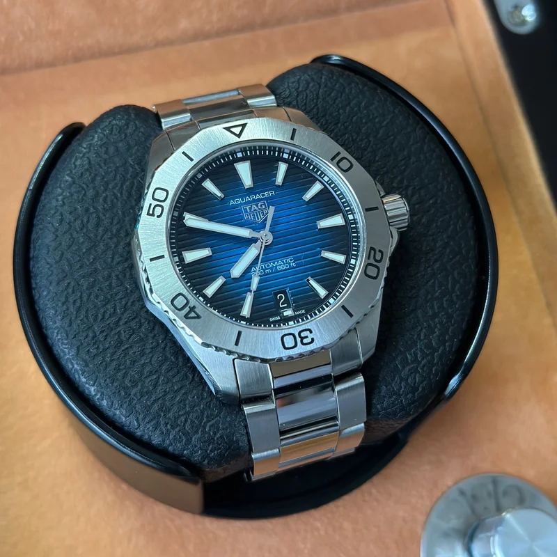 Aquaracer Professional 200 40 Automatic Stainless Steel / Blue