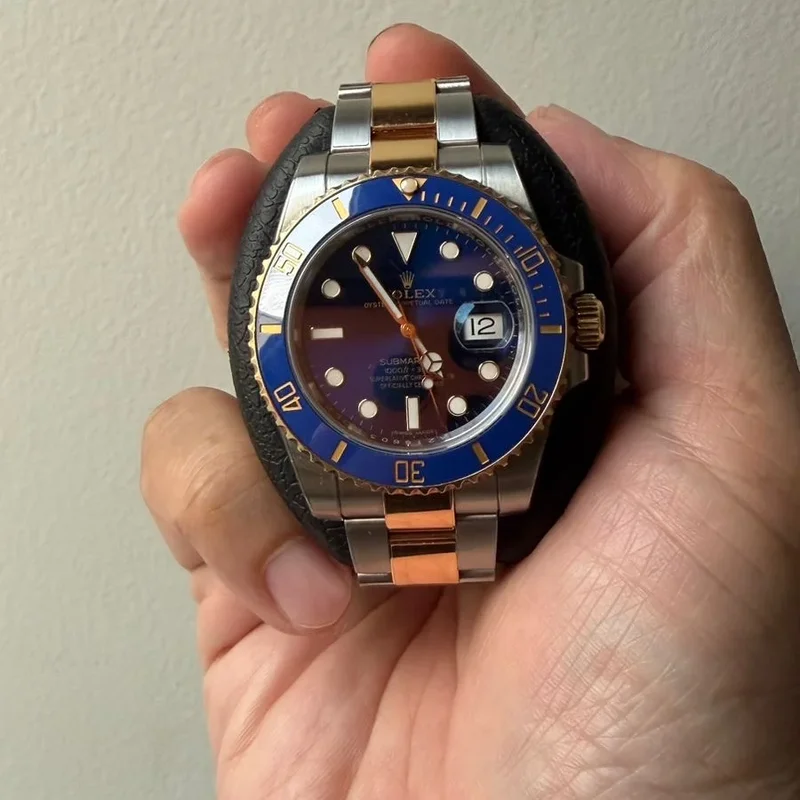 Submariner Date Rolesor / Blue / Cerachrom