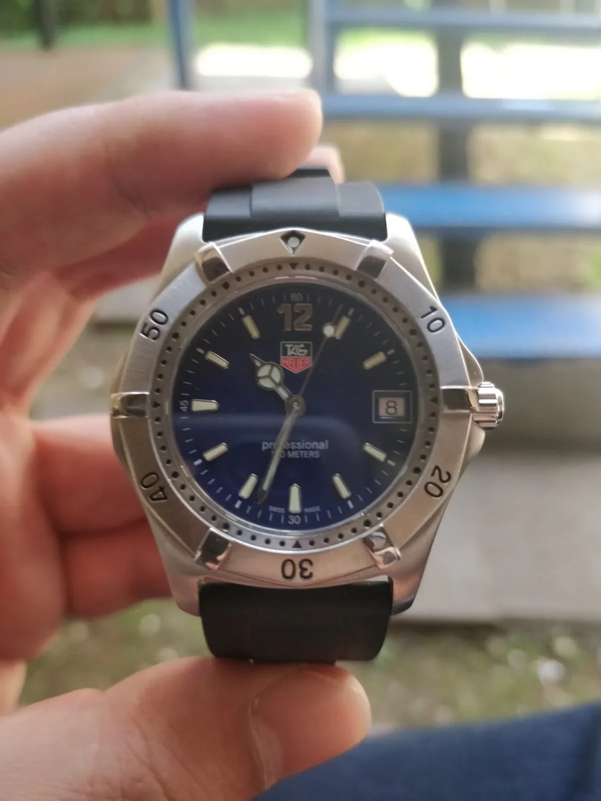 TAG Heuer Classic 2000 Automatic WK2117 blue