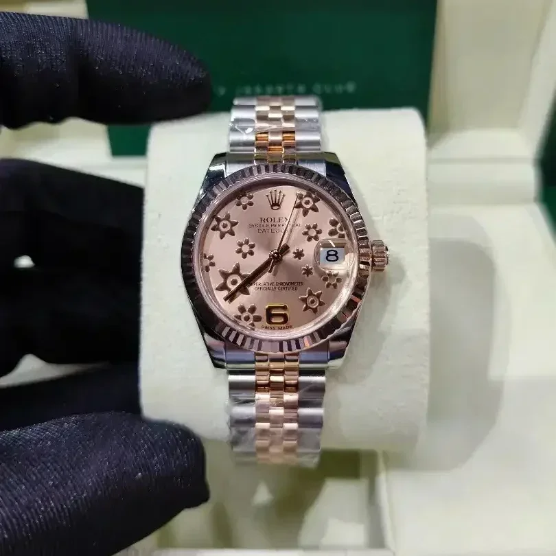 Datejust 31 Rolesor Everose Fluted / Jubilee / Pink