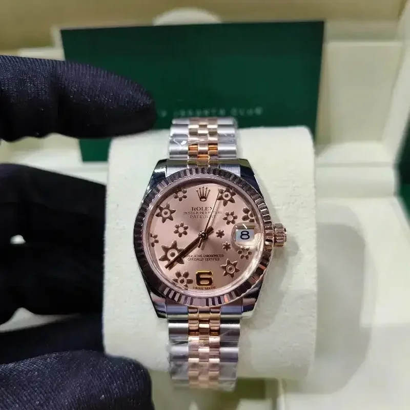 Datejust 31 Rolesor Everose Fluted / Jubilee / Pink