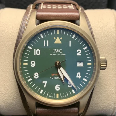 Pilot's Watch Automatic Spitfire Bronze / Green
