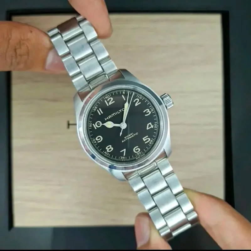Khaki Field Murph 38 Stainless Steel / Black