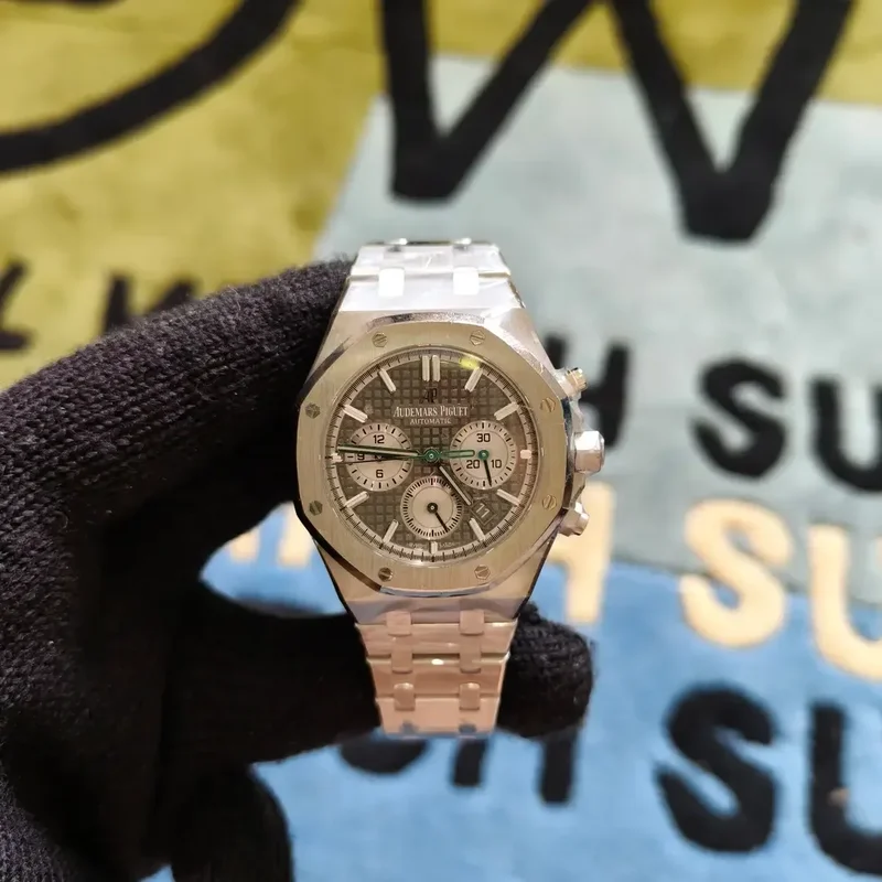 Royal Oak Chronograph 38 Stainless Steel / Grey