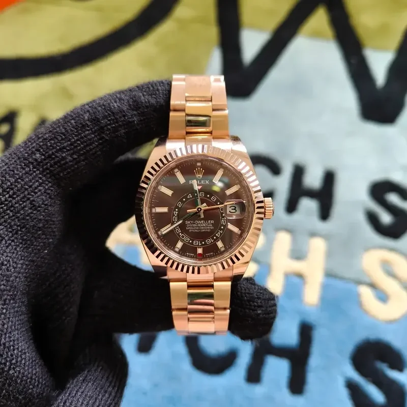 Sky-Dweller Everose / Chocolate
