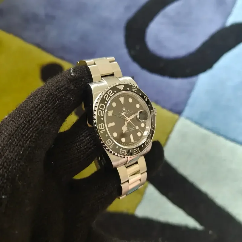 Thumb GMT-Master II Stainless Steel / LN