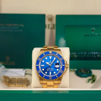 Submariner Date 41 Yellow Gold / Blue