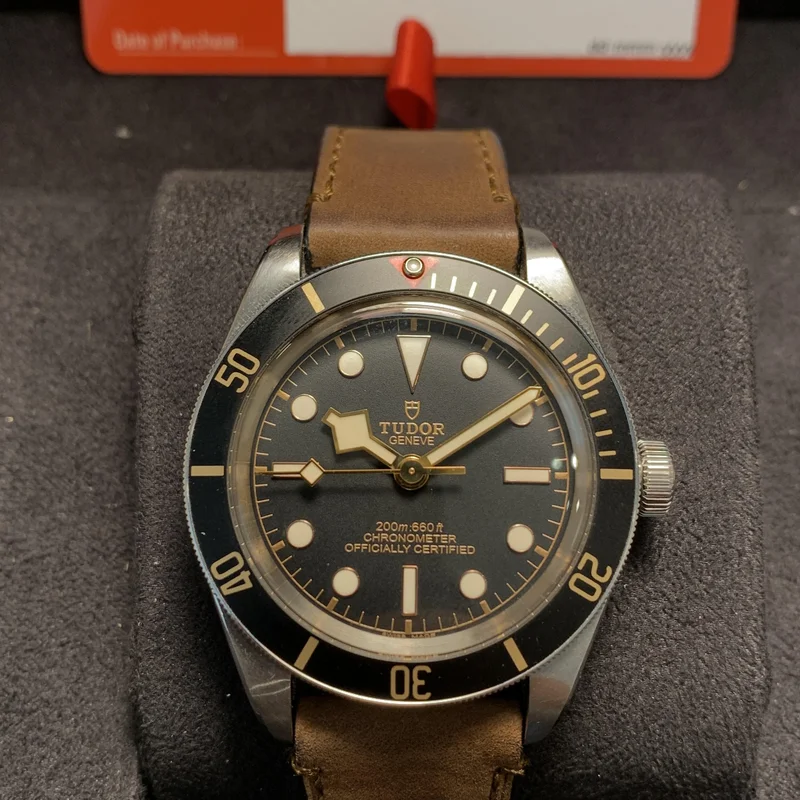 Black Bay Fifty-Eight Stainless Steel / Black / Strap