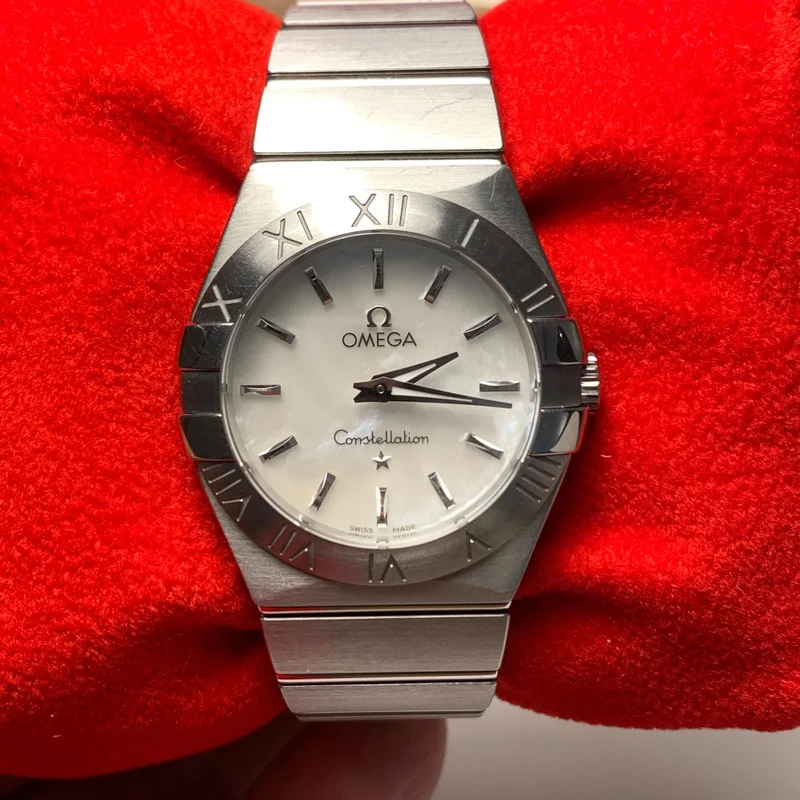 Constellation Quartz 27 Brushed Stainless Steel / MOP
