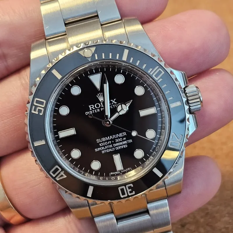 Submariner No-Date / Stainless Steel / Black / Cerachrom