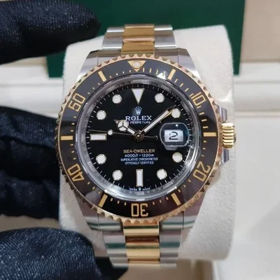 Sea-Dweller Stainless Steel - Yellow Gold / Black