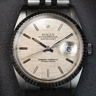 Datejust 36 16234 Steel / Silver / Stick / Jubilee