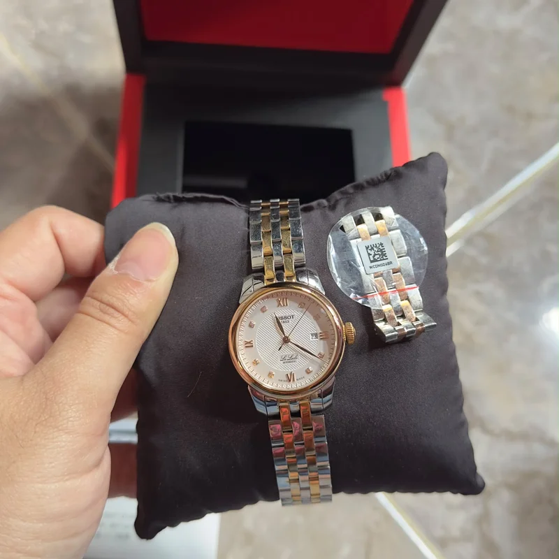 Le Locle 29 Automatic Lady Stainless Steel - Rose Gold / Silver / Bracelet