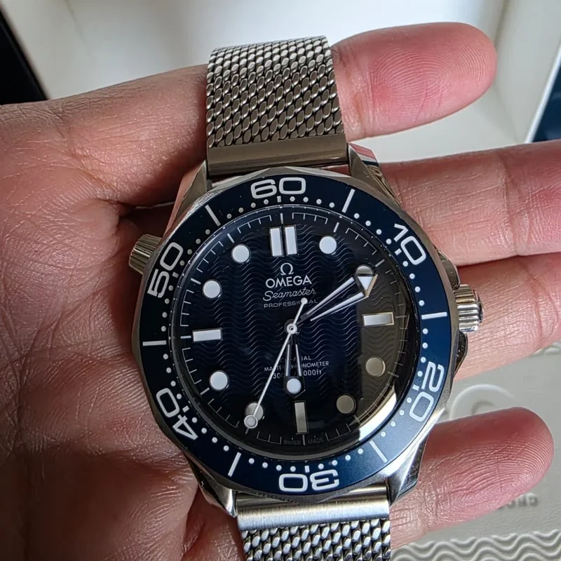 Seamaster Diver 300M Master Co-Axial 42 Stainless Steel / James Bond 60th Anniversary