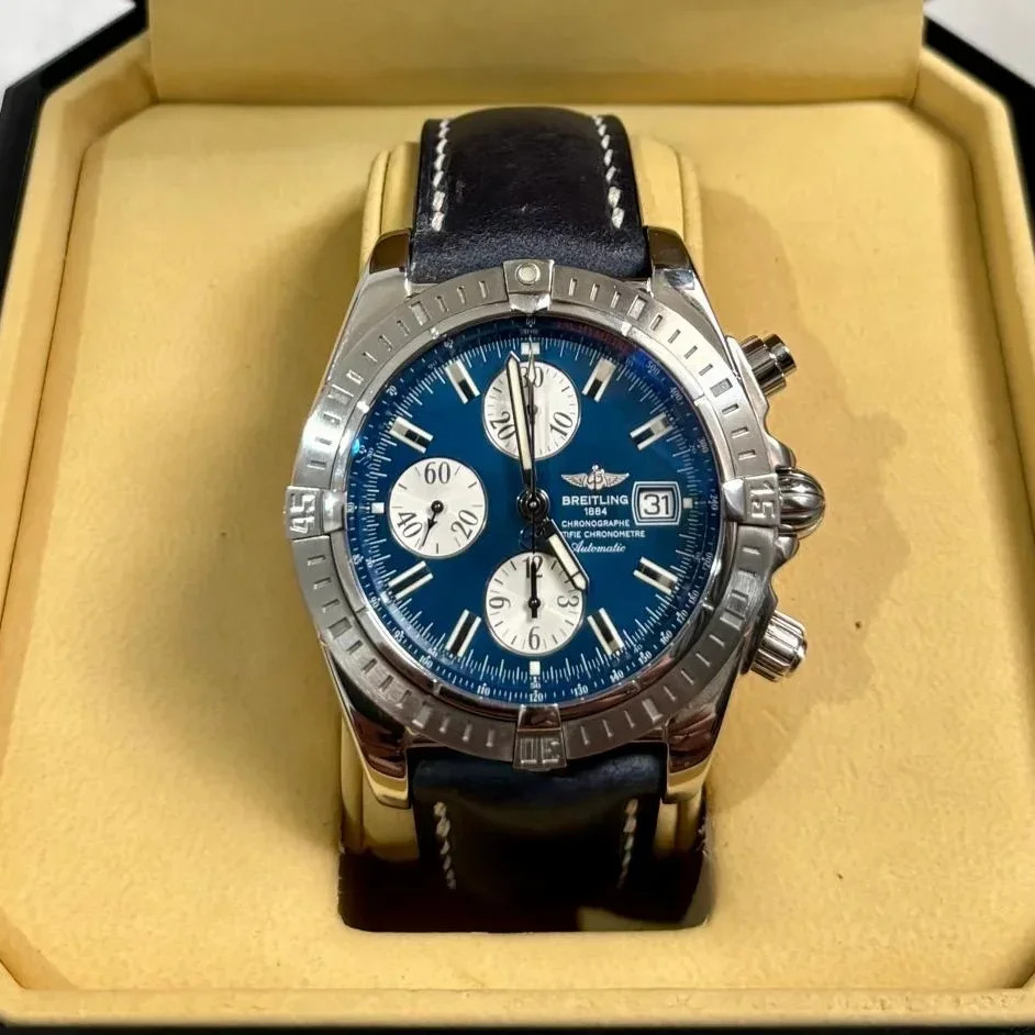Chronomat Evolution Stainless Steel / Blue