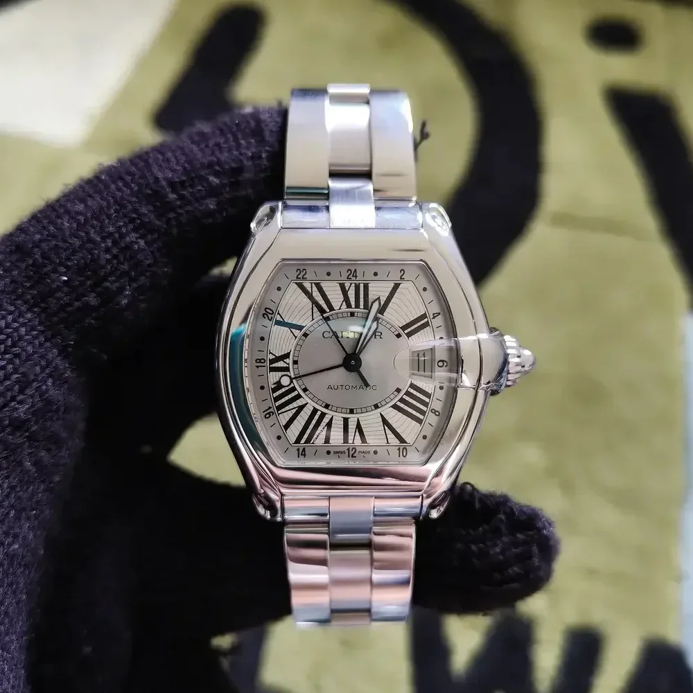 Roadster GMT XL Automatic Stainless Steel